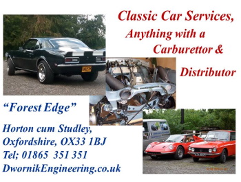 Triumph, MG Lotus, MGB Morgan, Austin Healey and similar era cars serviced